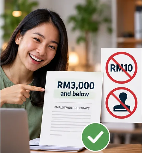 New Clarification on Stamping of Employment Contracts in Malaysia