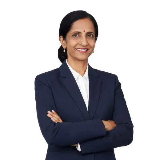 Portrait of Kalyani Sankaranarayanan, Director of Legal Services